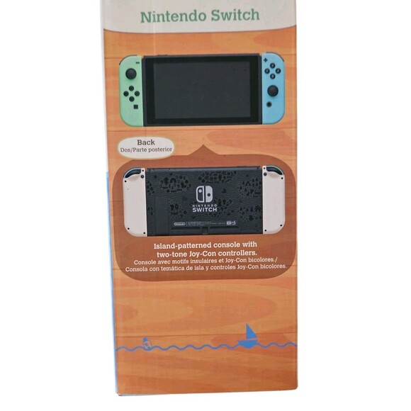 Nintendo Switch Animal Crossing New Horizons Special Edition Console BOX ONLY - Picture 3 of 4